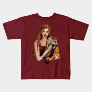 The Fox Queen Kids T-Shirt